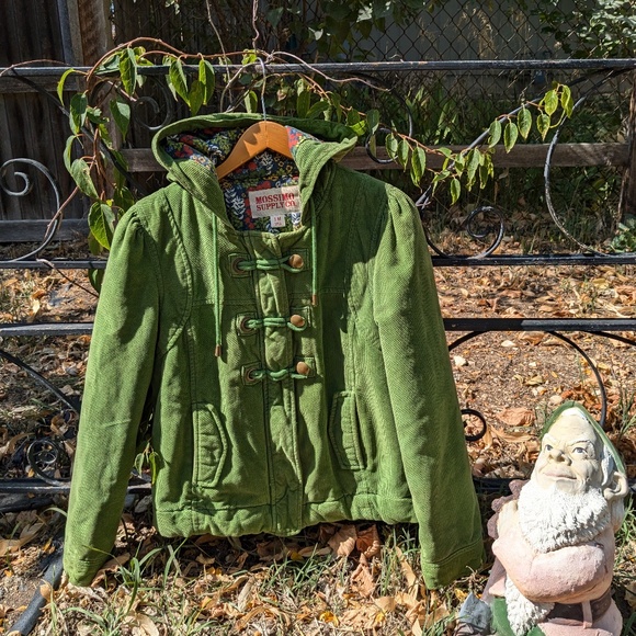 Paddington Bear Style cute shamrock green coat - Picture 5 of 14